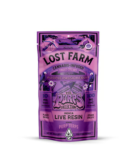 The Purps Purple Passionfruit Purp Terp Lost Farm