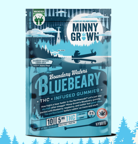 Boundary Waters Bluebeary Minny Grown