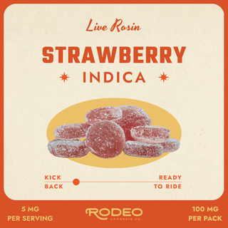 Live Rosin Strawberry  Rodeo Cannabis