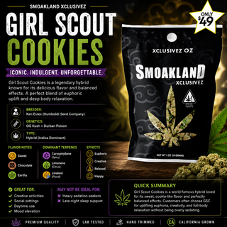 Girl Scout Cookies SMOAKLAND