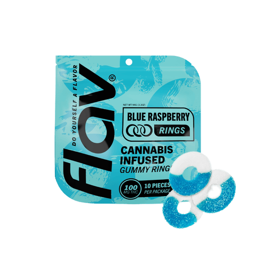 Blue Raspberry Rings Flav