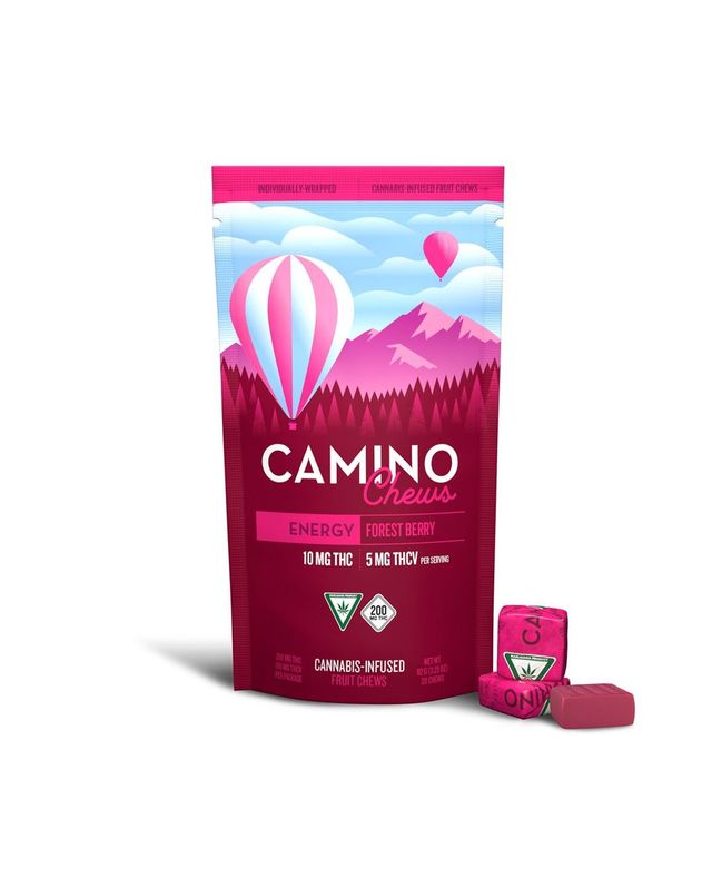 Forest Berry Chews | Energy (2:1:1)(THC:THCV:CBG) Camino