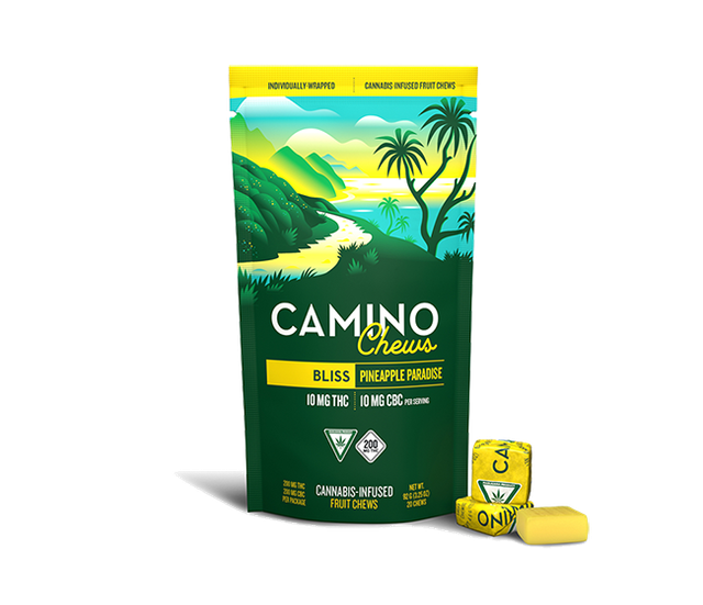 Pineapple Paradise | Bliss | Chew (1:1) (THC:CBC) Camino