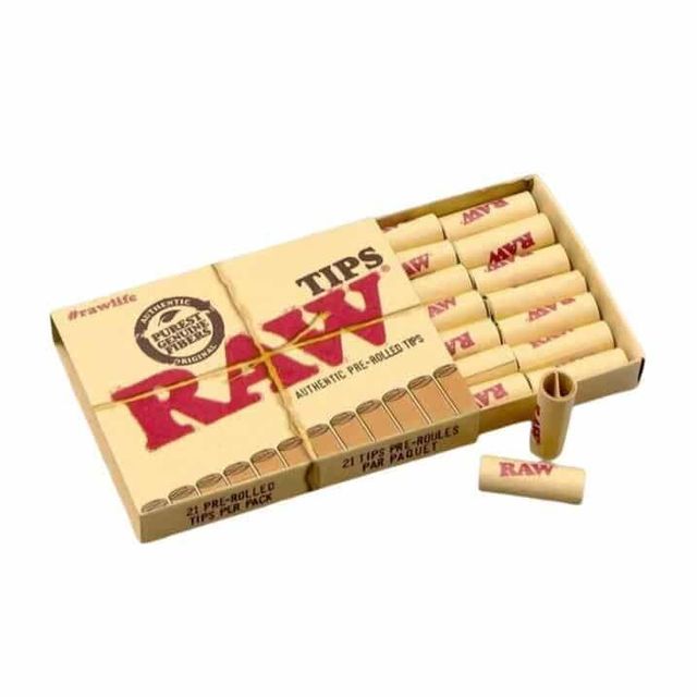 Prerolled Tips Raw