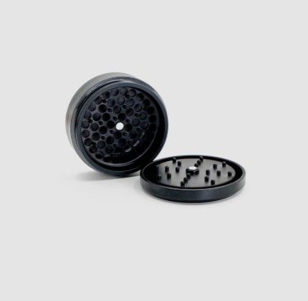 Slim 3 Piece Grinder | Black Stache
