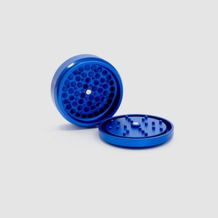 Slim 3 Piece Grinder | Blue Stache