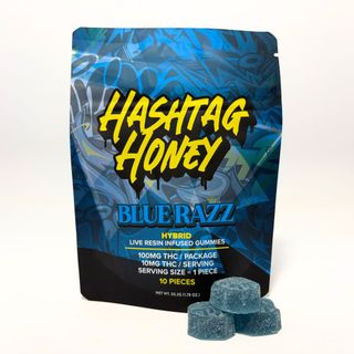 Blue Razz Hashtag Honey