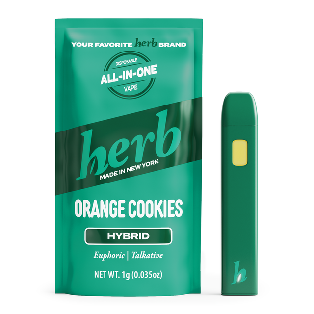 Orange Cookies Herb