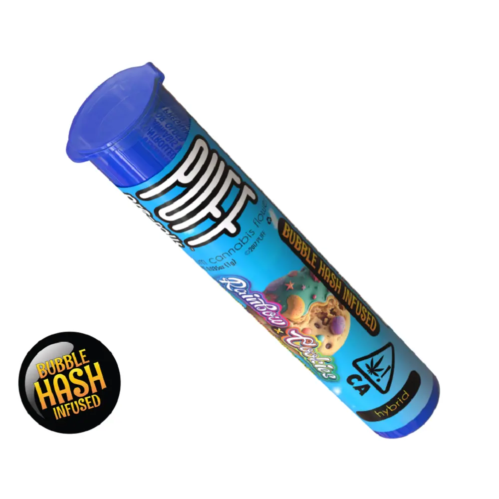 Rainbow Cookies X La Kush Cake Puff