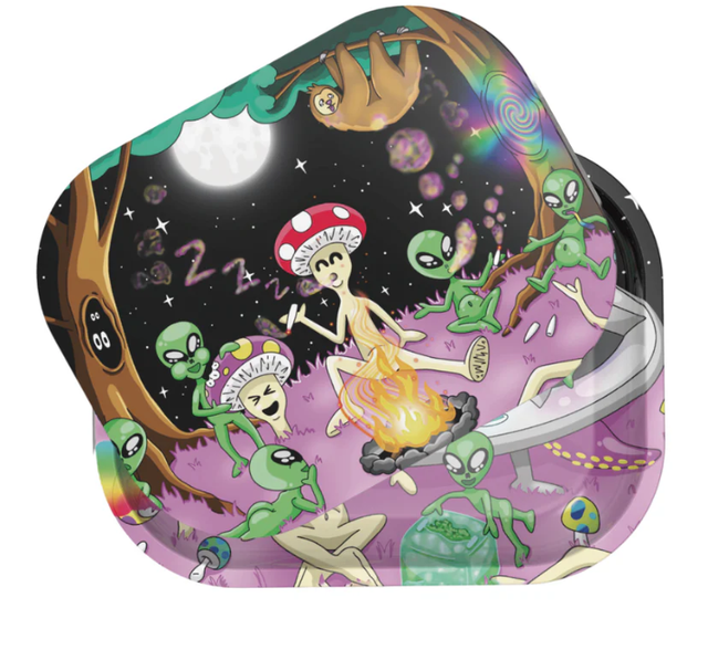 Rolling Tray With Magnetic Cover | Intergalactic Zzz's