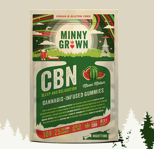 CBN - Moon Melon Zero-THC Minny Grown