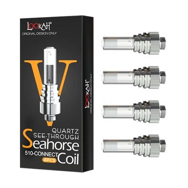 Seahorse Quartz Coil Tip Lookah