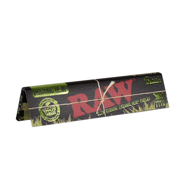 Organic Hemp Kingsize Slim Black Raw