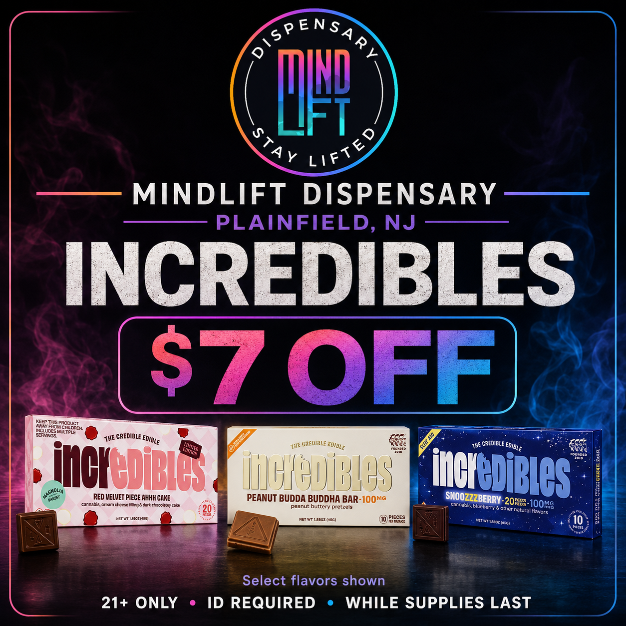 Cannabis Promo, Cannabis Sales, Cannabis Discounts, Cannabis on Sale, $7 Sweet Spot