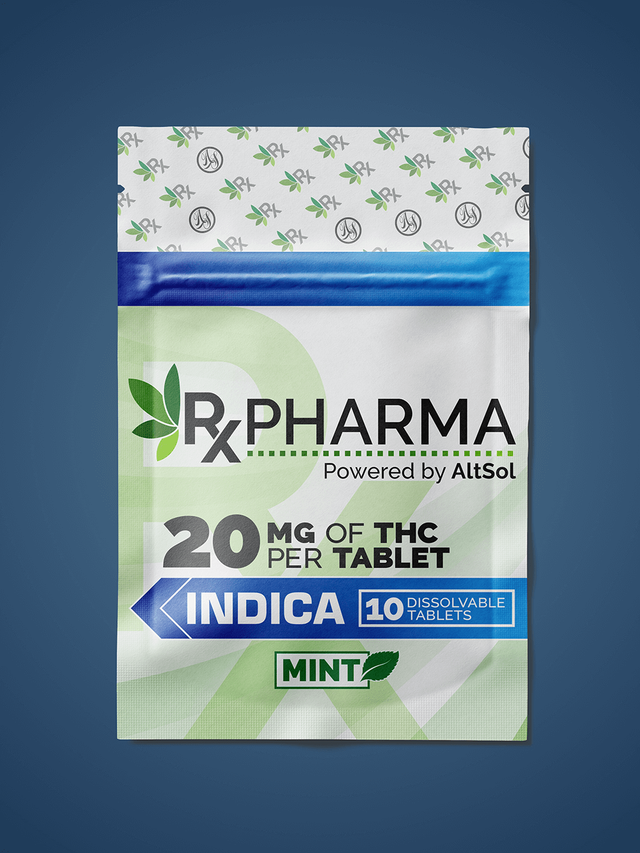 Dissolvable Mint - Indica RxPharma