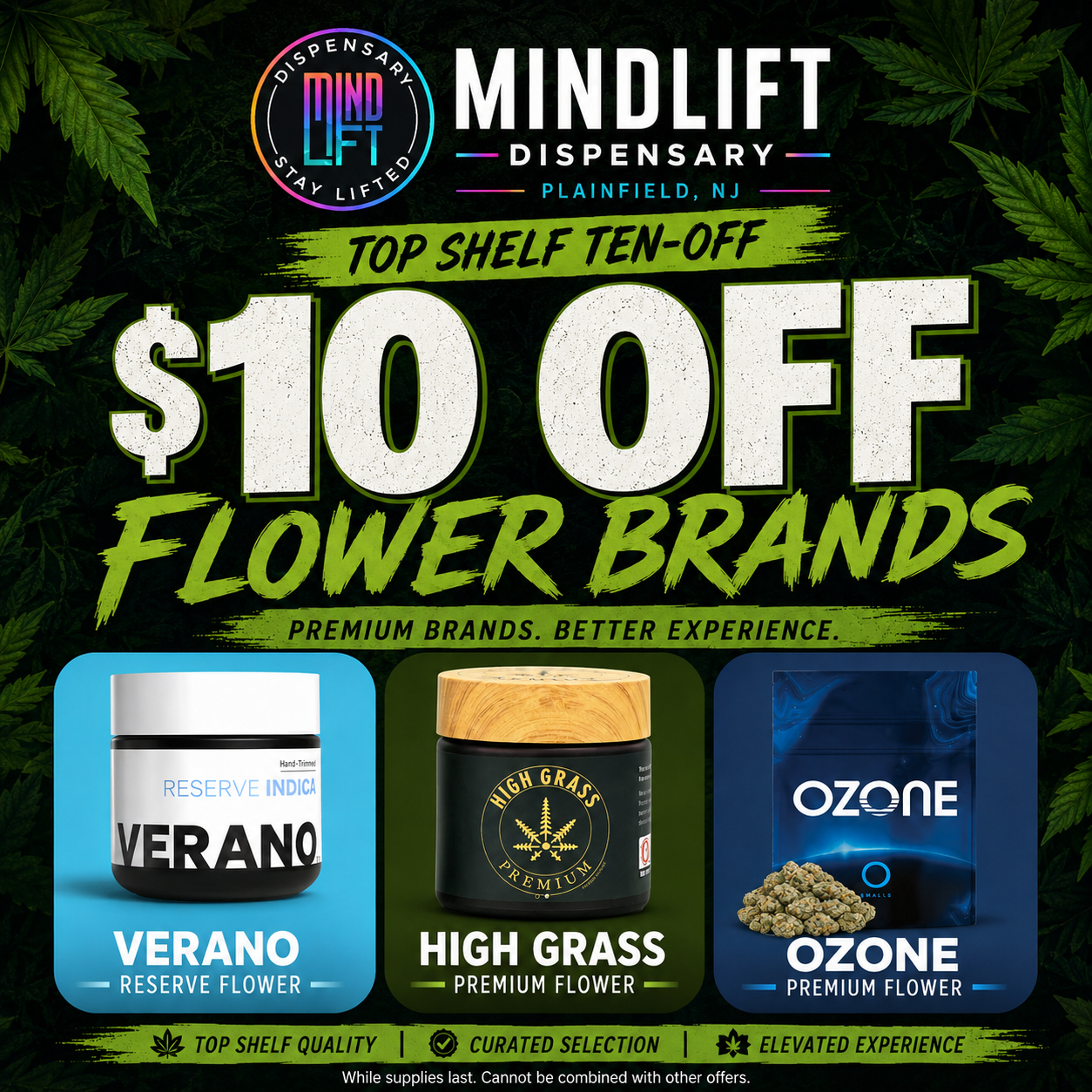 Cannabis Promo, Cannabis Sales, Cannabis Discounts, Cannabis on Sale, High, Ozone, Verano Sale