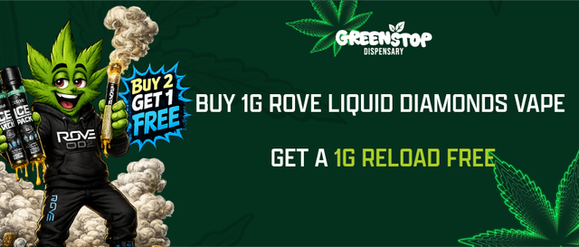 Cannabis Promo, Cannabis Sales, Cannabis Discounts, Cannabis on Sale, Buy 2 ROVE Triple Infused 1g Pre-Rolls, Get 1 FREE