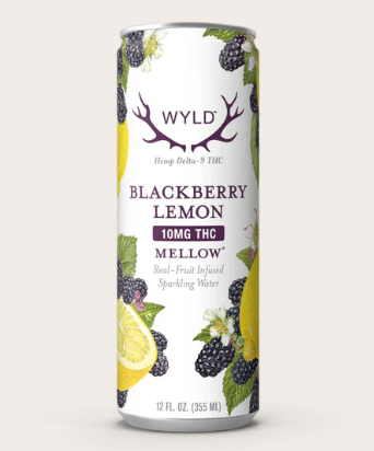 Blackberry Lemon Mellow Sparkling Water Wyld Blackberry Lemon Mellow Sparkling Water Wyld