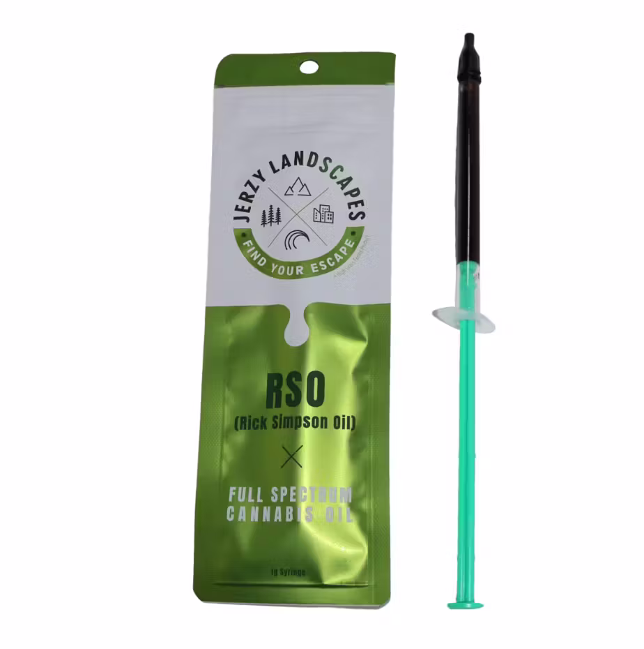 RSO (Rick Simpson Oil) Hybrid Syringe 1G Jerzy Landscapes
