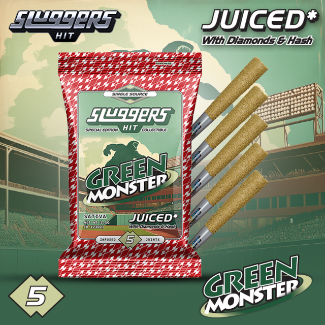 Green Monster Sluggers Hit