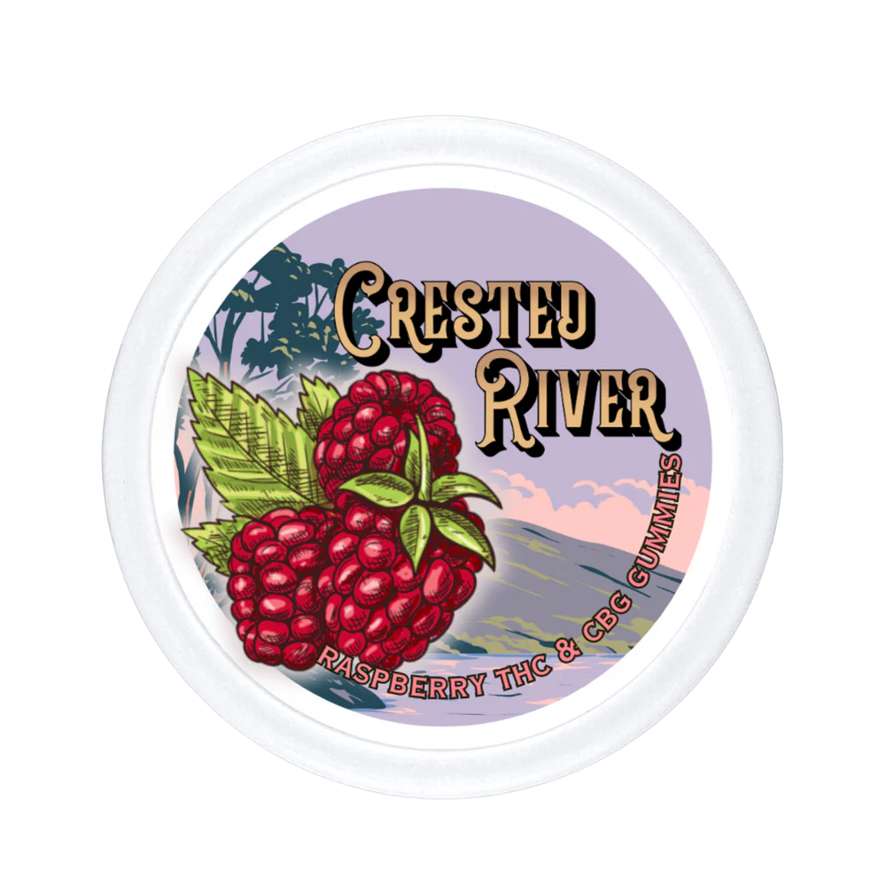 THC+CBG Gummies - Raspberry Crested River