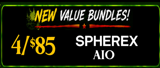 Cannabis Promo, Cannabis Sales, Cannabis Discounts, Cannabis on Sale, SPHEREX ALL-IN-ONE — 4/$85