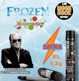 Frozen Watermelon Sorbet Moonrock Infused Growfather