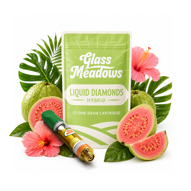 Liquid Diamond Guava Lava Glass Meadows