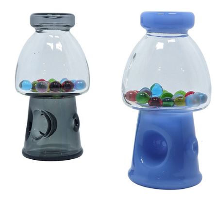 3.5" Gumball Machine Hand Pipe HS Wholesale