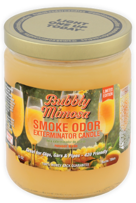 Exterminator Candle 13oz (Bubbly Mimosa) Smoke Odor