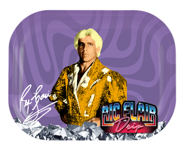 Ric Flair Drip Rolling Tray - 10" (Stand Tall) Medusa