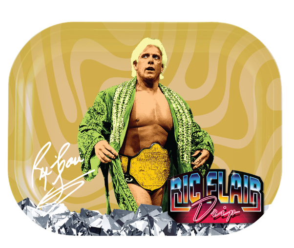 Ric Flair Drip Rolling Tray - 11.5" (Champ) Medusa