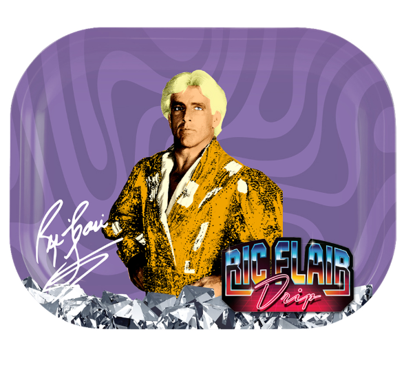 Ric Flair Drip Rolling Tray - 11.5" (Stand Tall) Medusa