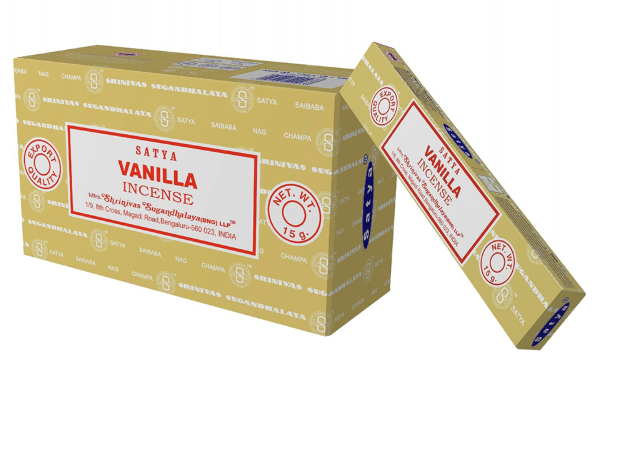 Incense Sticks (Vanilla) (12ct) Satya
