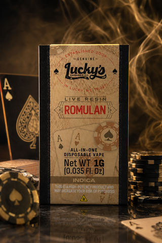 Cannabis Promo, Cannabis Sales, Cannabis Discounts, Cannabis on Sale, 2 For $90 - Lucky's 1g Disposables 1