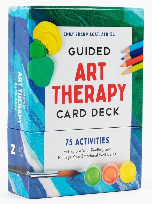 Guided Art Therapy Card Deck Create Your Sanctuary: