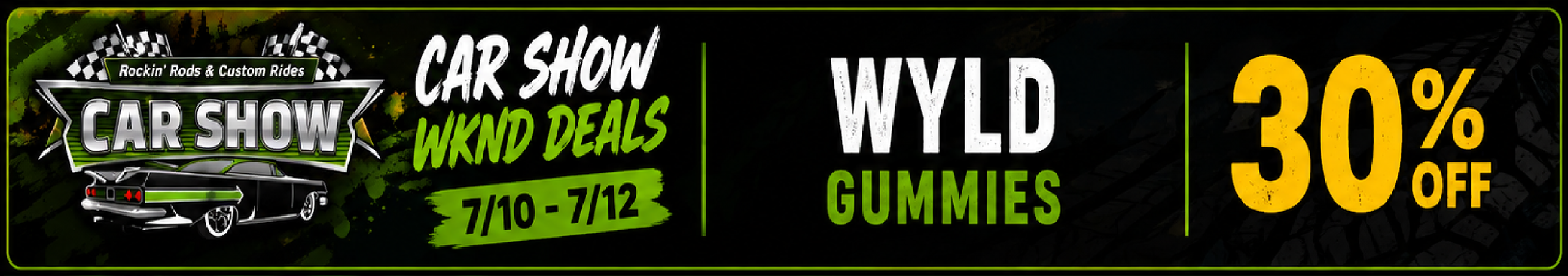 Cannabis Promo, Cannabis Sales, Cannabis Discounts, Cannabis on Sale, Wyld Gummies — 30% off