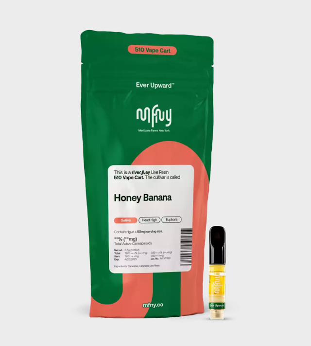 Honey Banana Live Resin Cartridge
