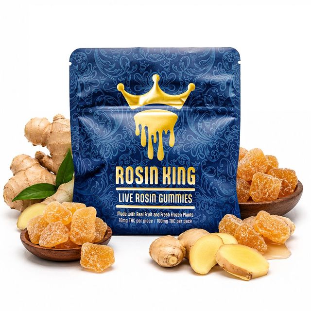 Crystallized Ginger Live Rosin  Rosin King of Jersey