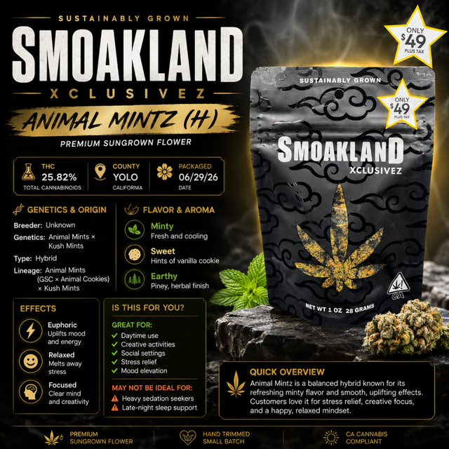 Animal Mintz SMOAKLAND Animal Mintz SMOAKLAND