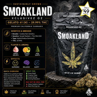 Gelato 41 SMOAKLAND