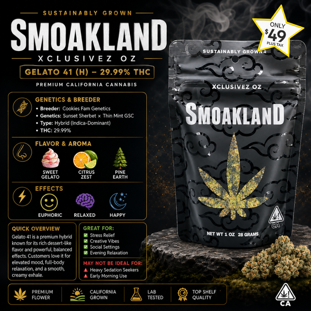 Gelato 41 SMOAKLAND Gelato 41 SMOAKLAND
