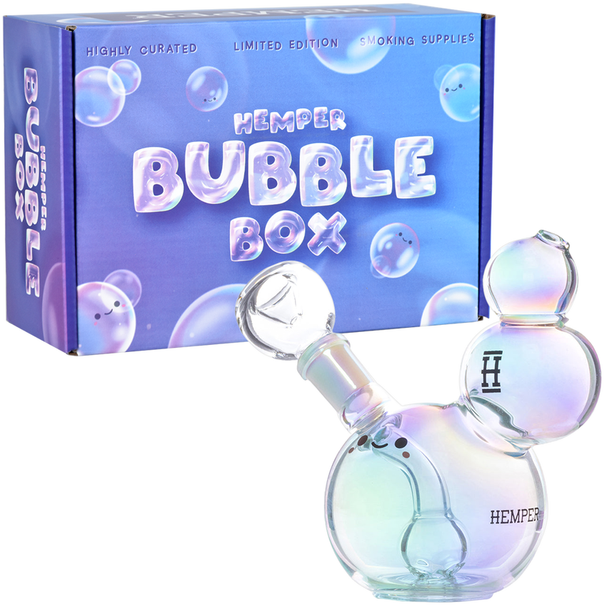 Bubbles Glass Water Pipe | 4.25" | 14mm F