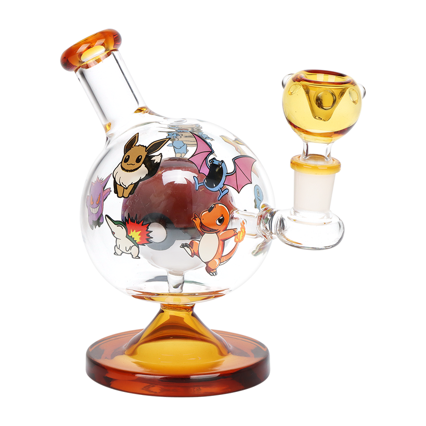 Playful Creatures Ball Glass Water Pipe