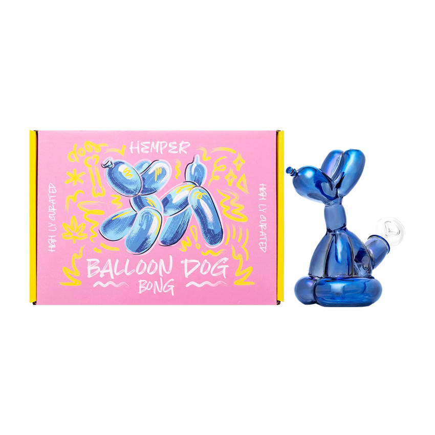 Balloon Dog Glass Water Pipe 14mm F