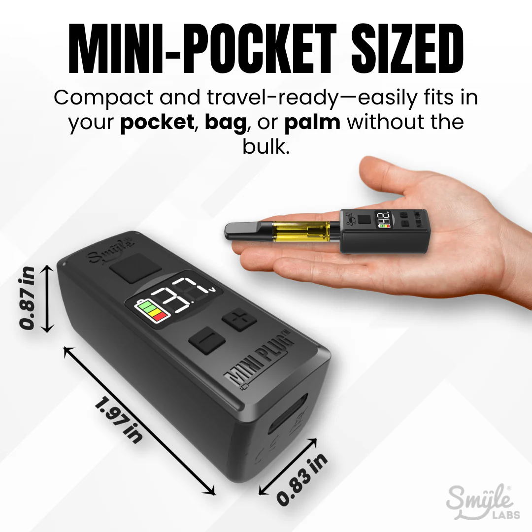 Mini Plug 510 Vape Battery  Smyle 