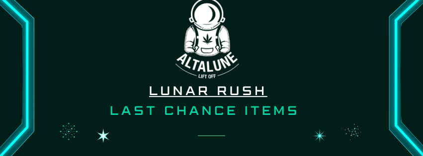 Cannabis Promo, Cannabis Sales, Cannabis Discounts, Cannabis on Sale, Lunar Rush 50% Off