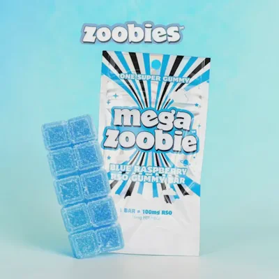 Blue Raspberry | RSO Mega Zoobies