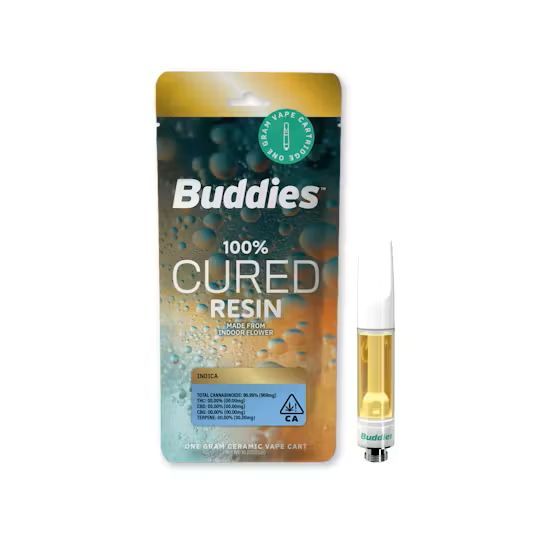 Blue Waffles Cured Resin 510 Buddies Brand