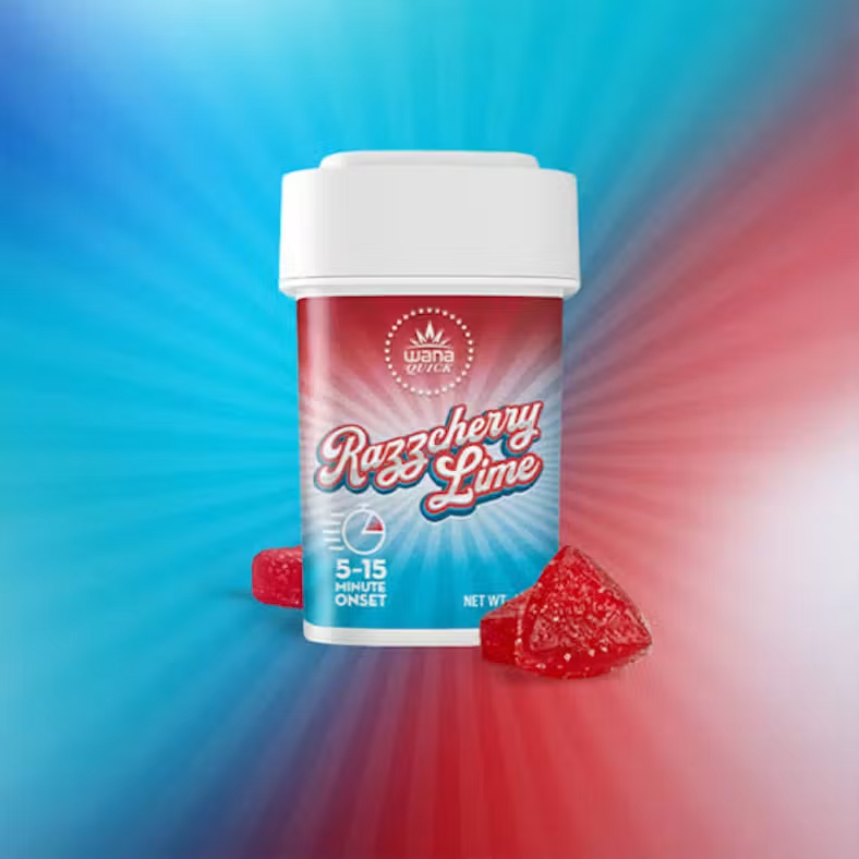 Quick Relief Razzcherry Lime 100mg